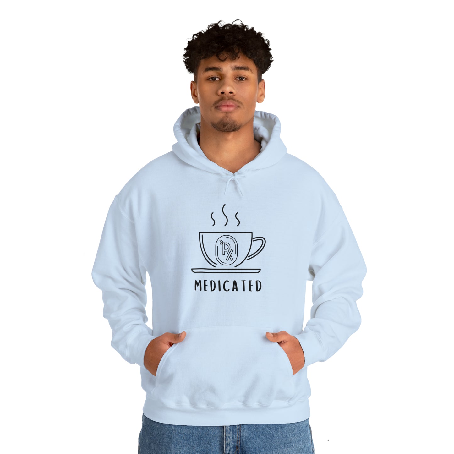 Coffee Medicated Hooded Sweatshirt