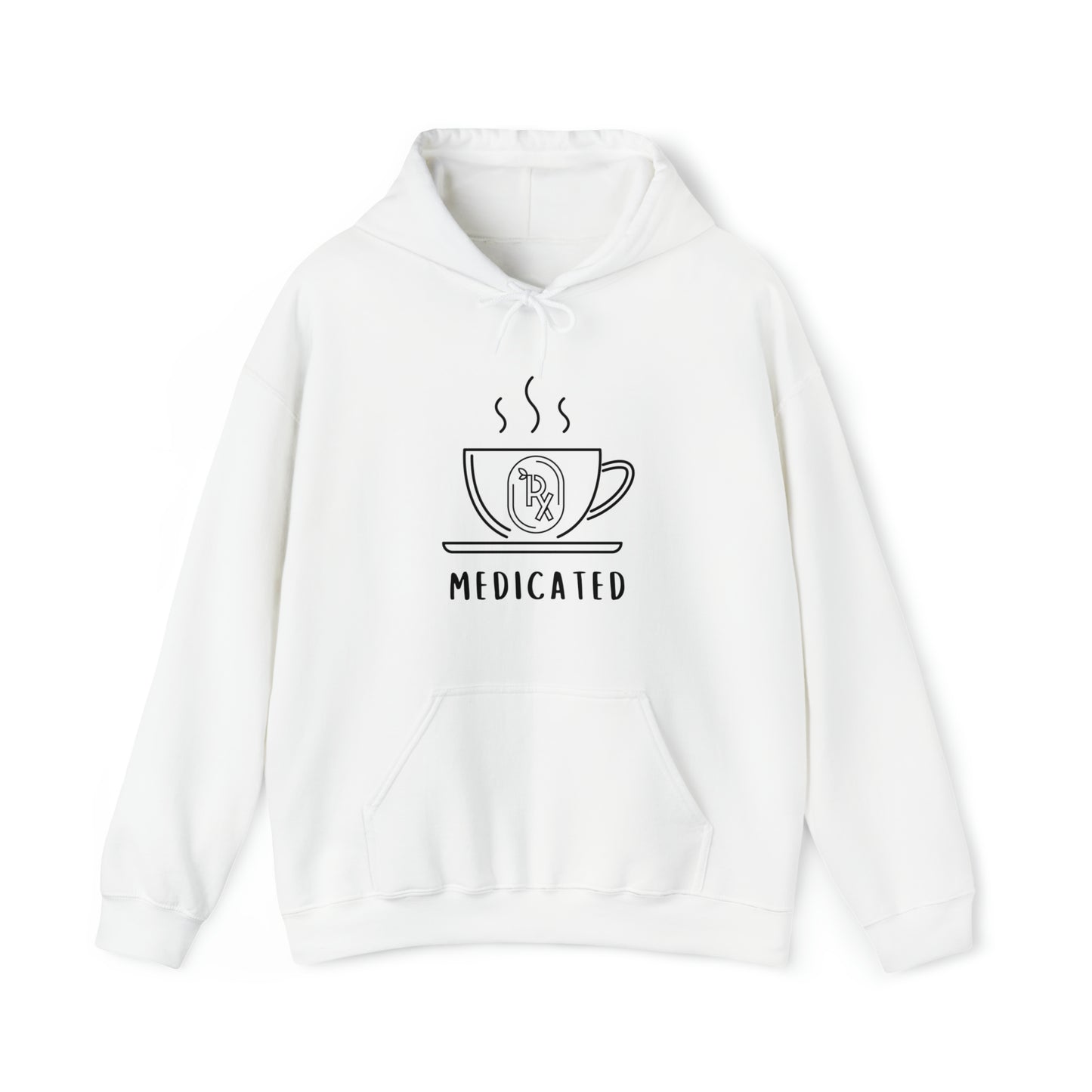 Coffee Medicated Hooded Sweatshirt
