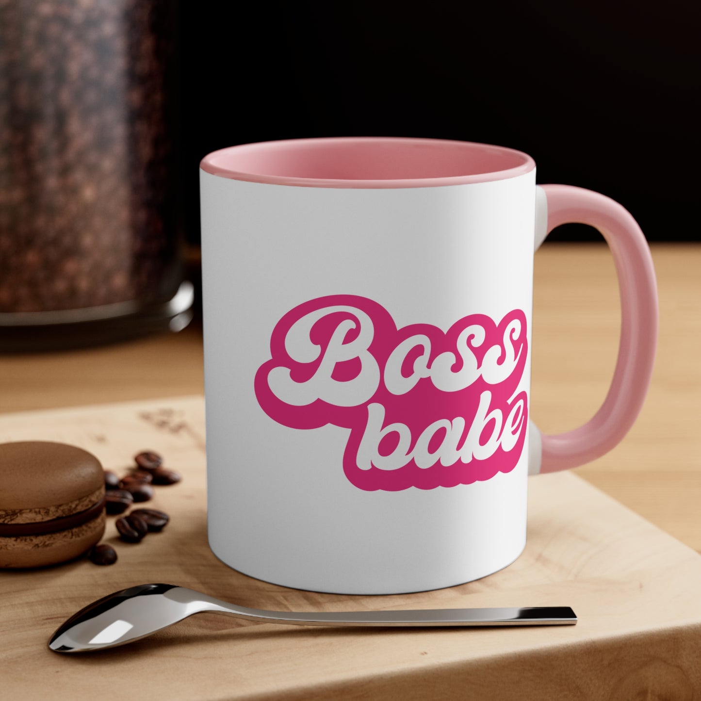 Boss Babe Pink Coffee Mug, 11oz
