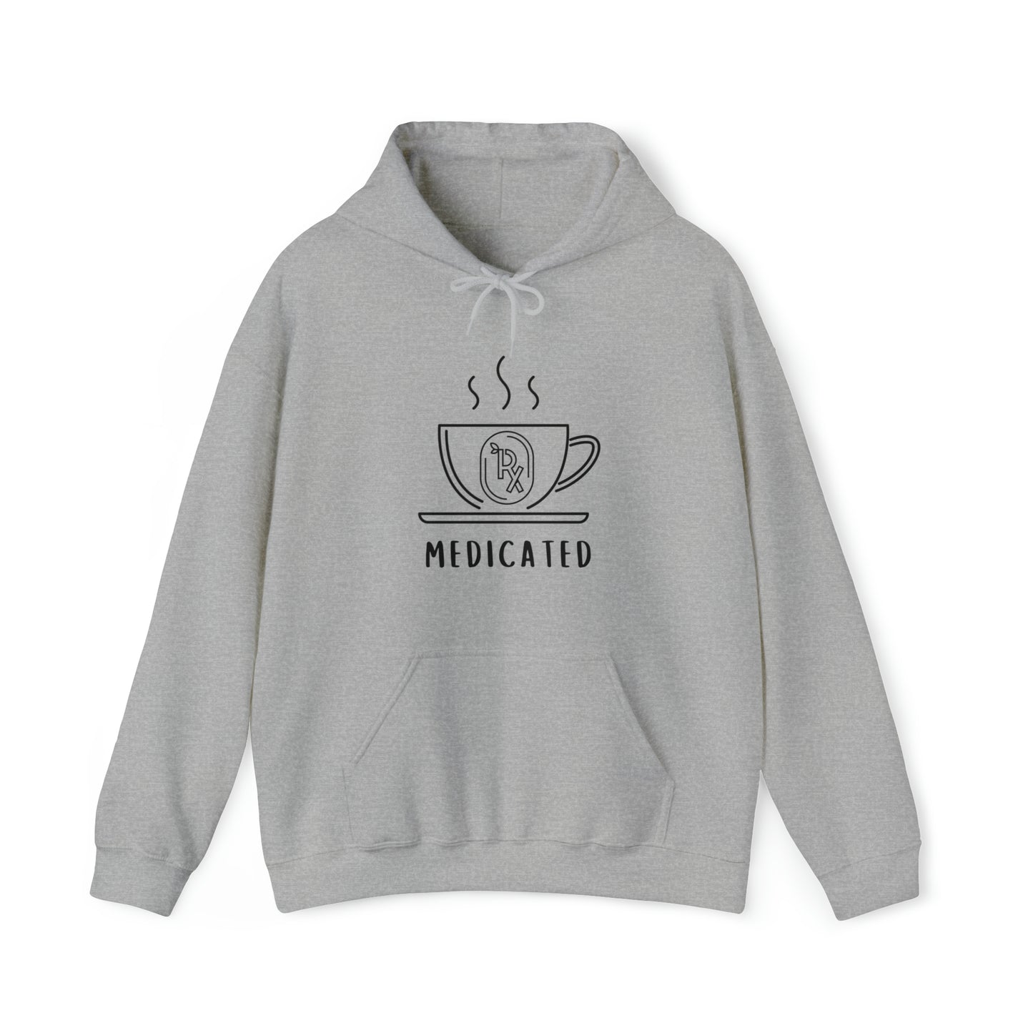 Coffee Medicated Hooded Sweatshirt