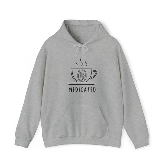 Coffee Medicated Hooded Sweatshirt