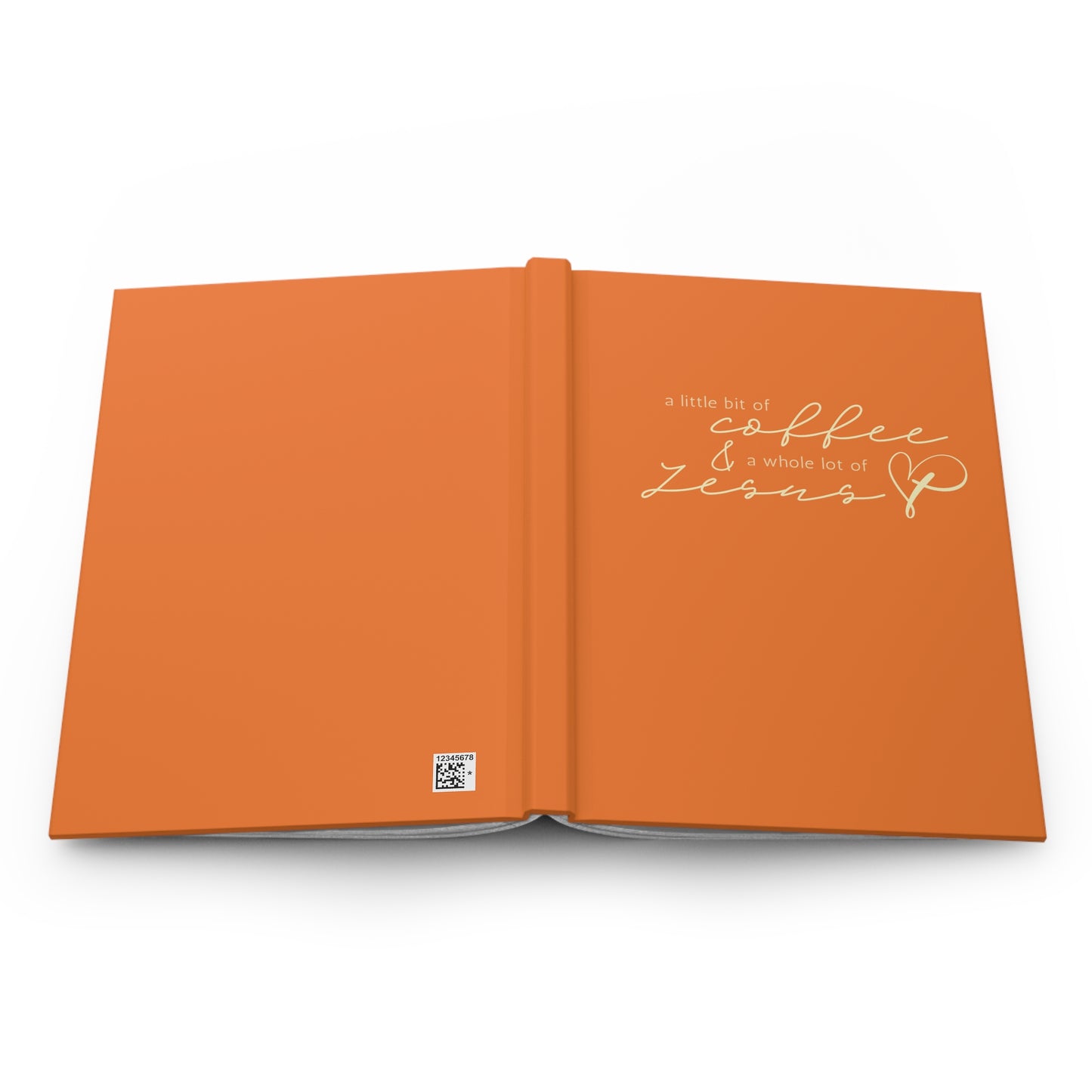 Little bit of Coffee Hardcover Journal Matte