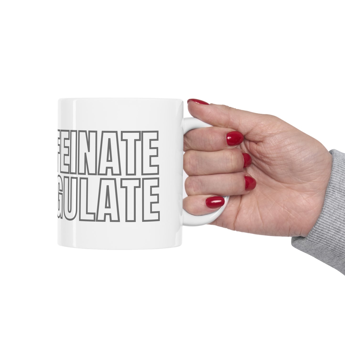 Caffeinate & Regulate Mug 11oz
