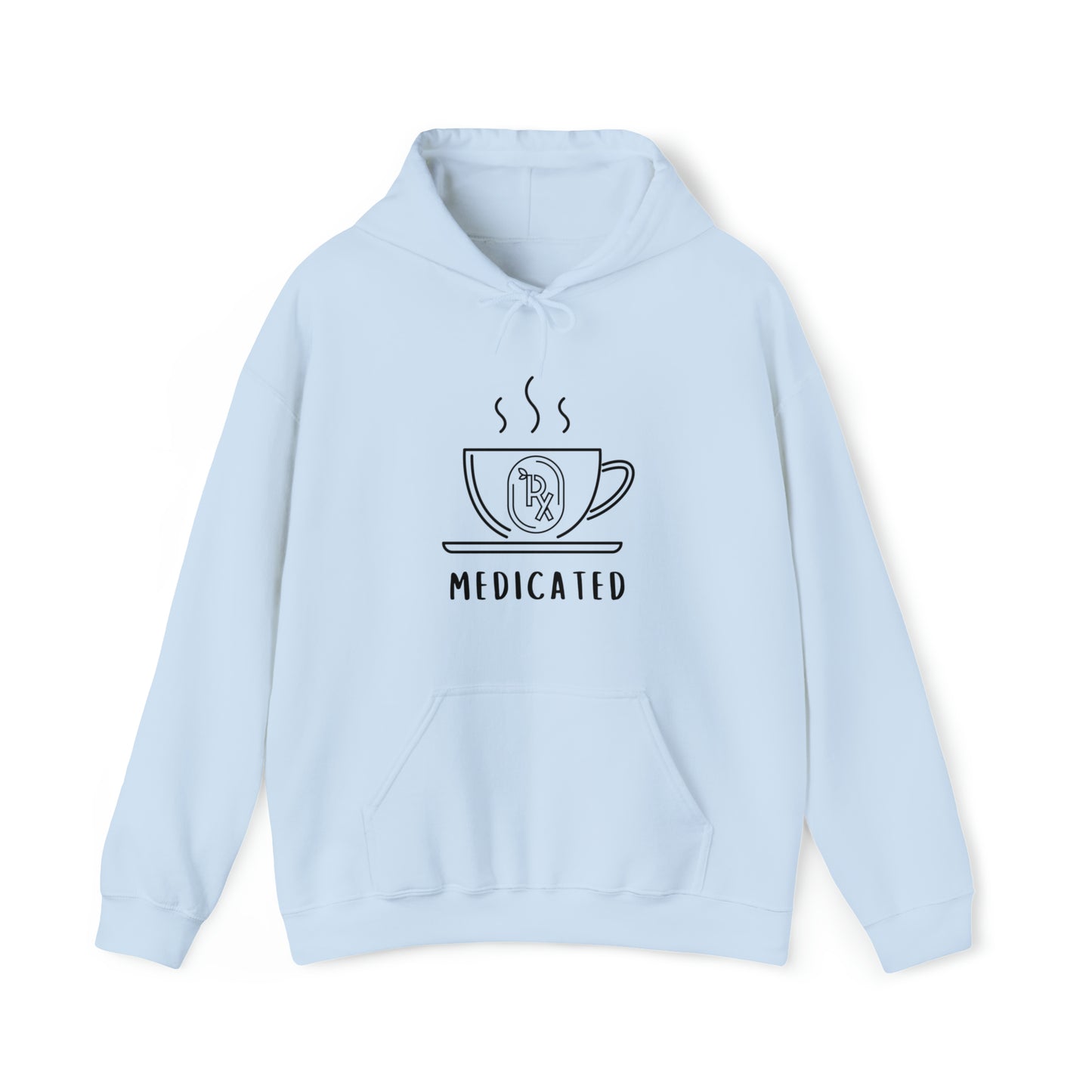 Coffee Medicated Hooded Sweatshirt