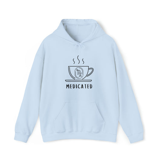 Coffee Medicated Hooded Sweatshirt